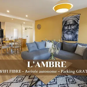 Appartement L'ambre - 1 A 4p - Wifi Fibre - Parking Gratuit, Pont-dʼAin